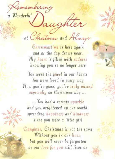Picture of LOVING MEMORY - DAUGHTER